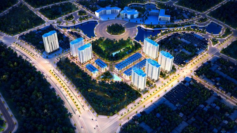 Cho thuê nhà nguyên căn Midori Park Tp Mới Bình Dương